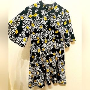 zara floral dress
